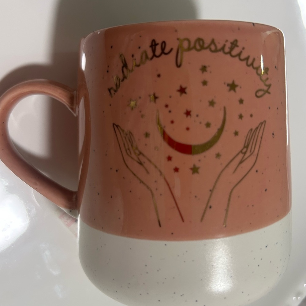 Only Celestial Design Mug with Black Accents